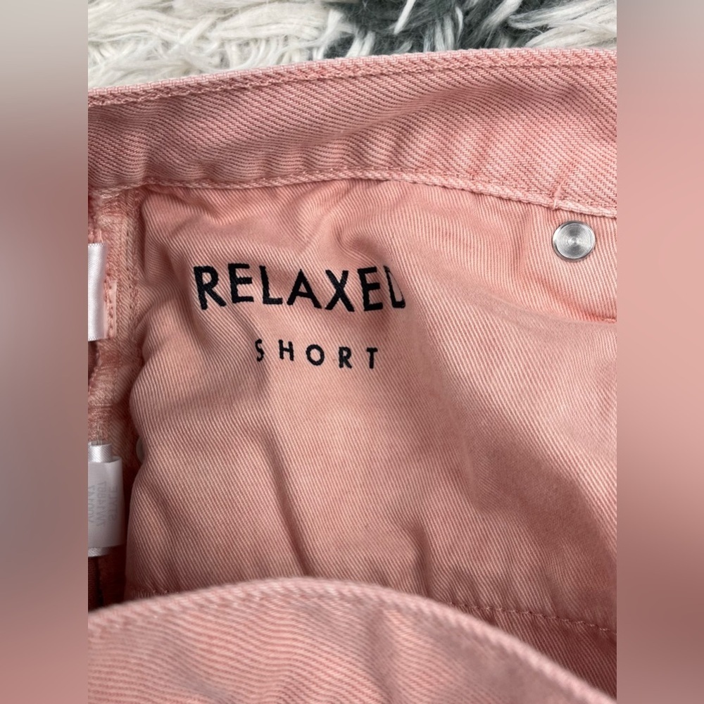 Lucky Brand Women's Pink Relaxed Shorts Size 0/25 - Picture 3 of 9